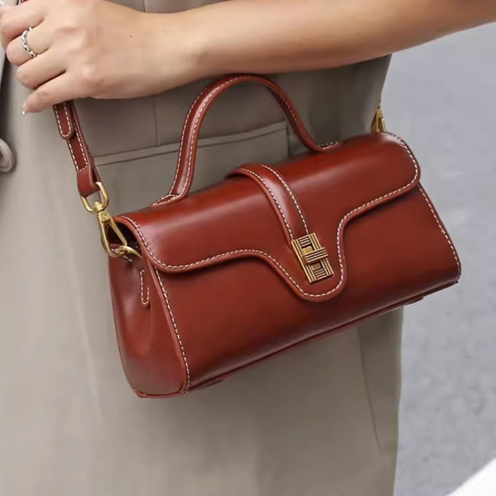 The Tiffany Leather Satchel