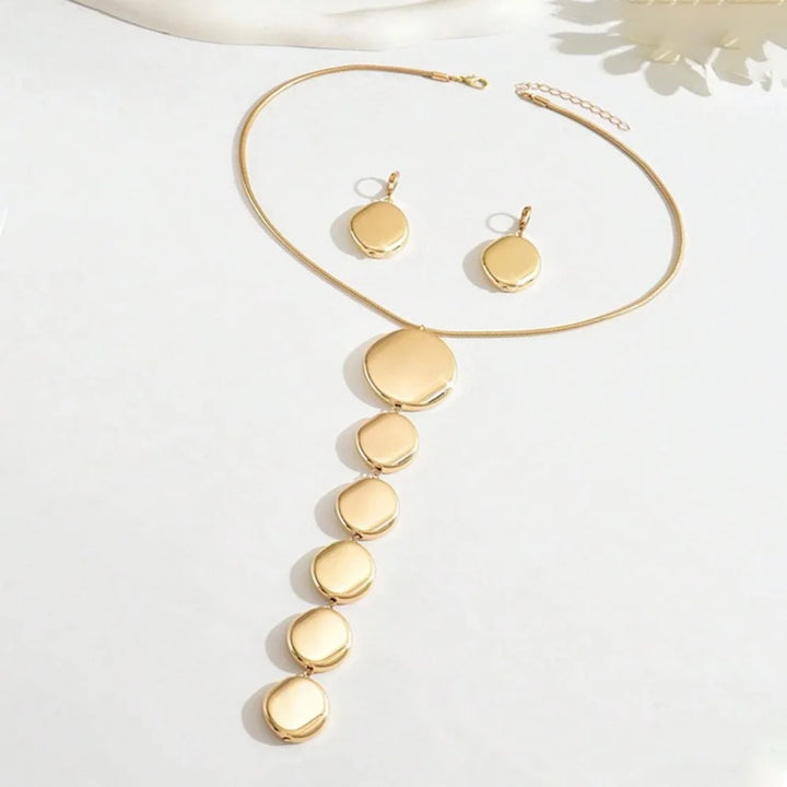 Velour Lariat Necklace