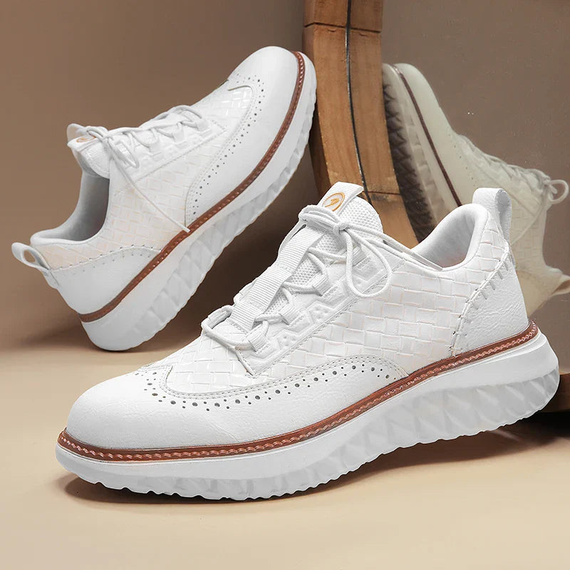 Casey Leather Brogue Sneakers