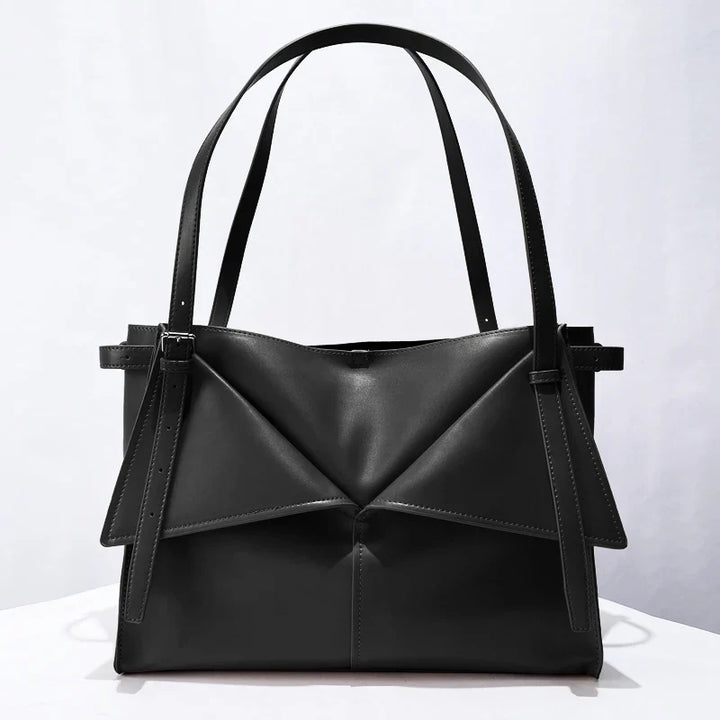 The Heather Leather Tote