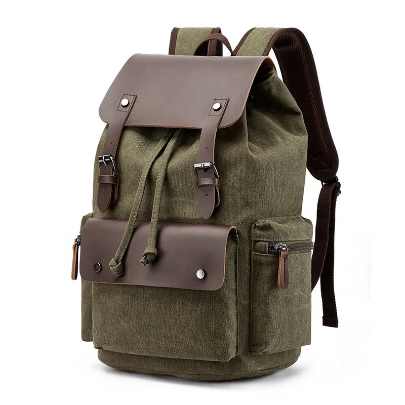 Sterling Canvas & Leather Backpack