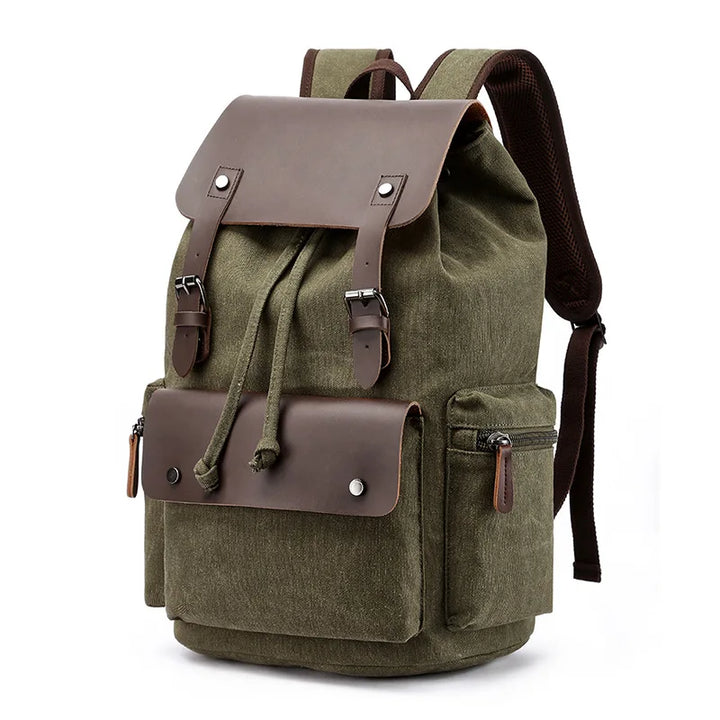Sterling Canvas & Leather Backpack