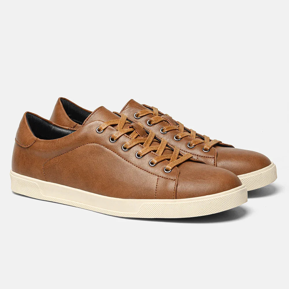Kate St. Clair Leather Low Top Sneaker