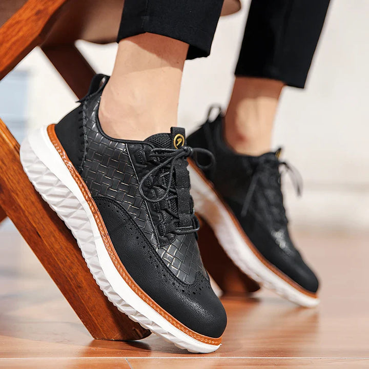 Casey Leather Brogue Sneakers