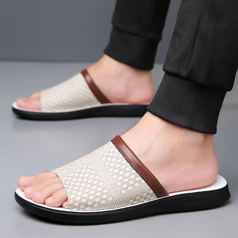Valencia Leather Sandal