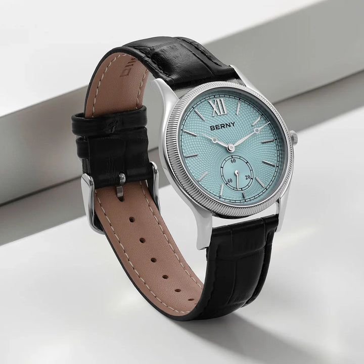 Sterling Classic Leather Strap Watch, 38mm