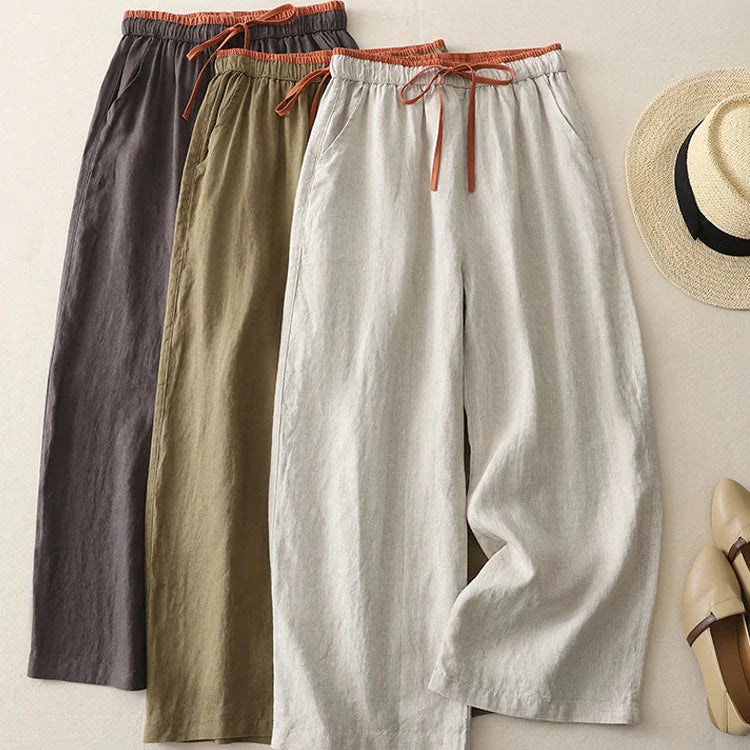 Brittany Linen Blend Pant