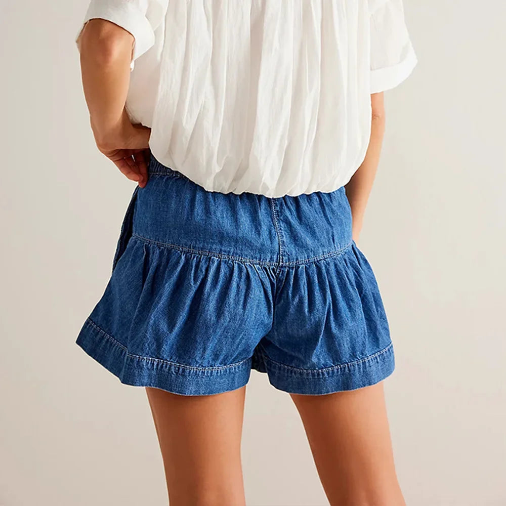 Sawyer Midrise Denim Shorts