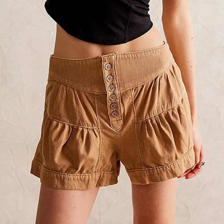 Sawyer Midrise Denim Shorts