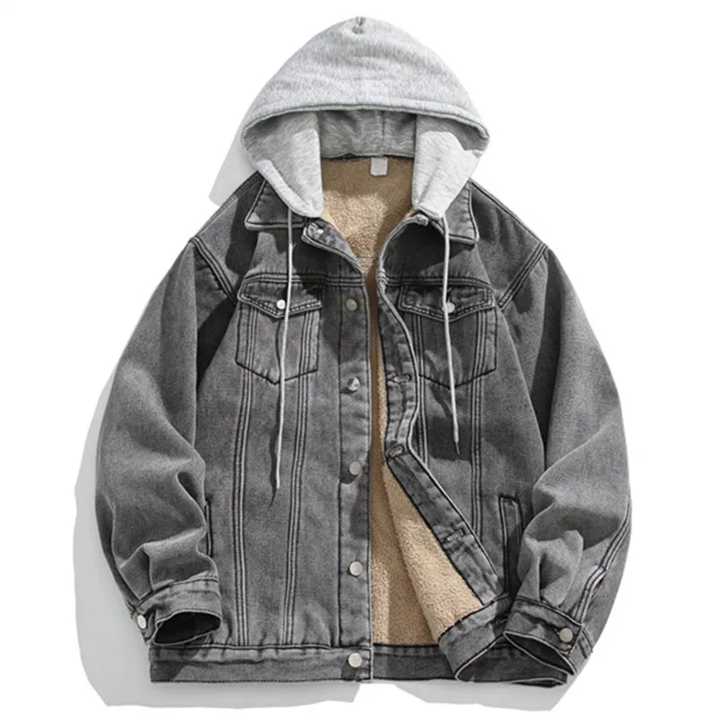 The Jordan Hooded Denim Jacket