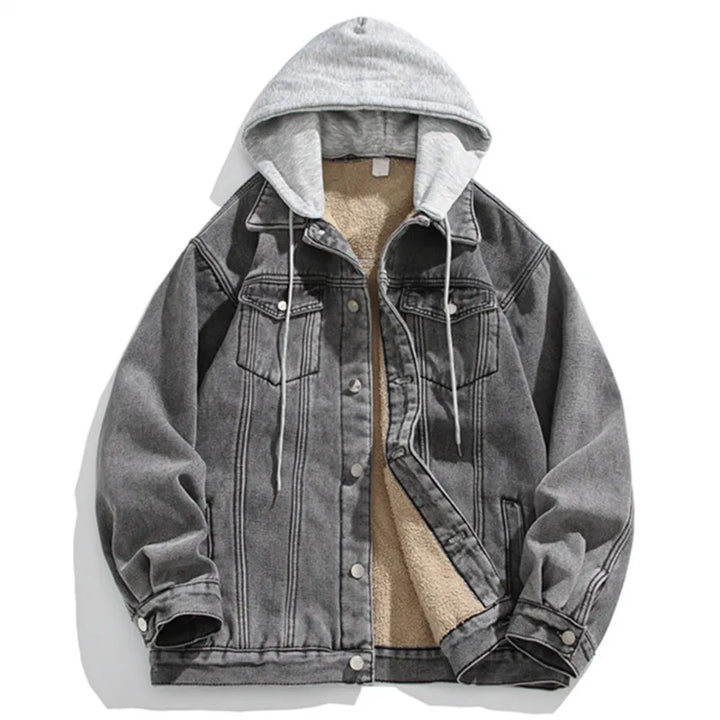 The Jordan Hooded Denim Jacket
