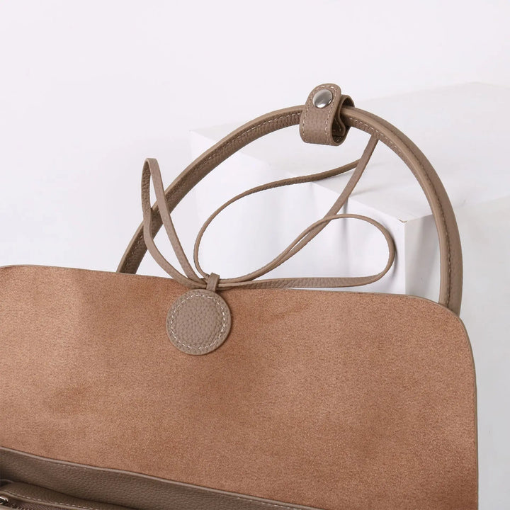 Shelby Bow Leather Handbag