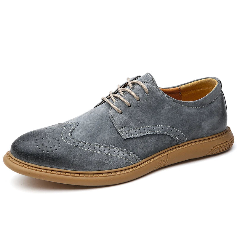 Brody Suede Wingtip Shoe