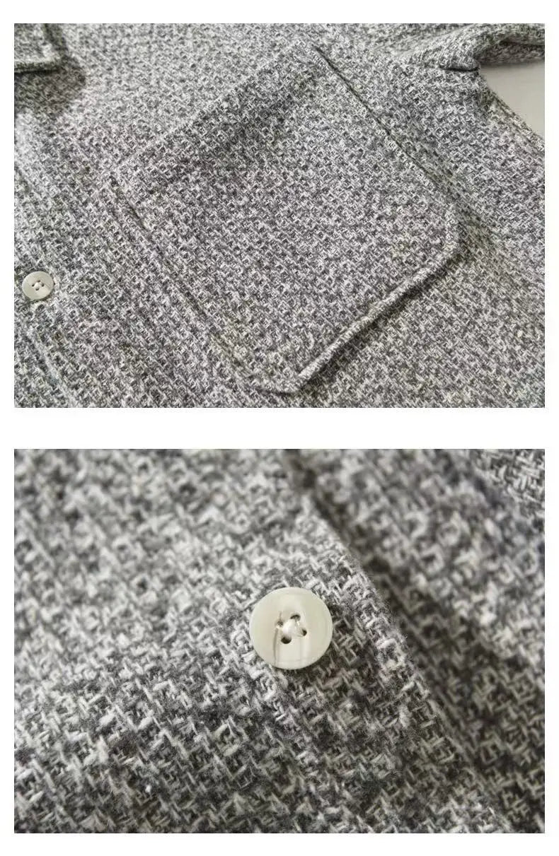 The Quinn Bouclé Button-Down