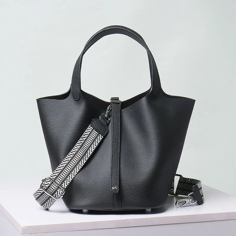 The Natalie Leather Tote Bag