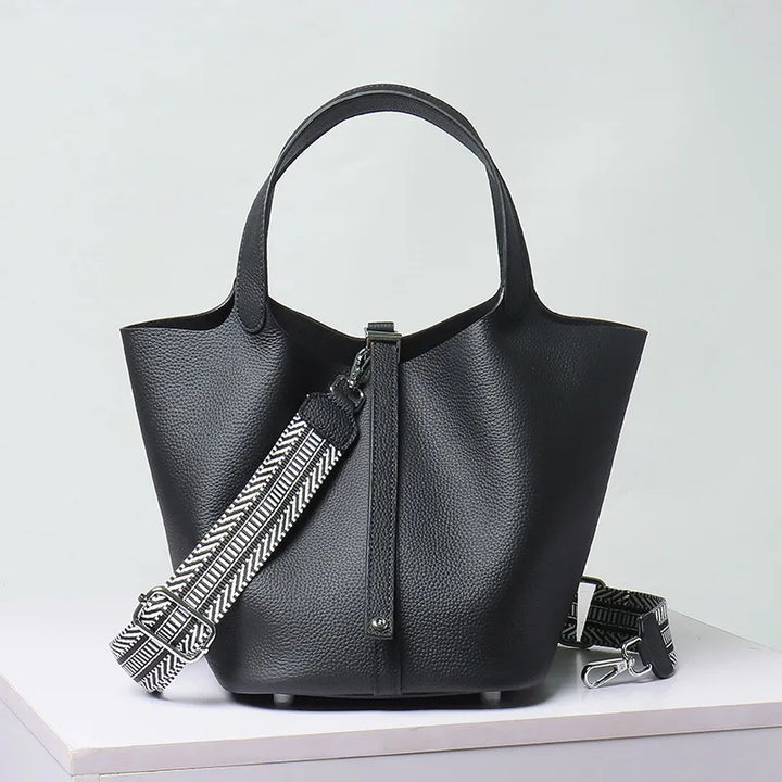 The Natalie Leather Tote Bag