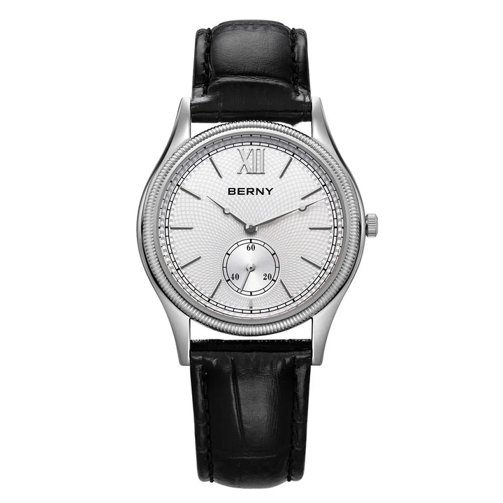 Sterling Classic Leather Strap Watch, 38mm