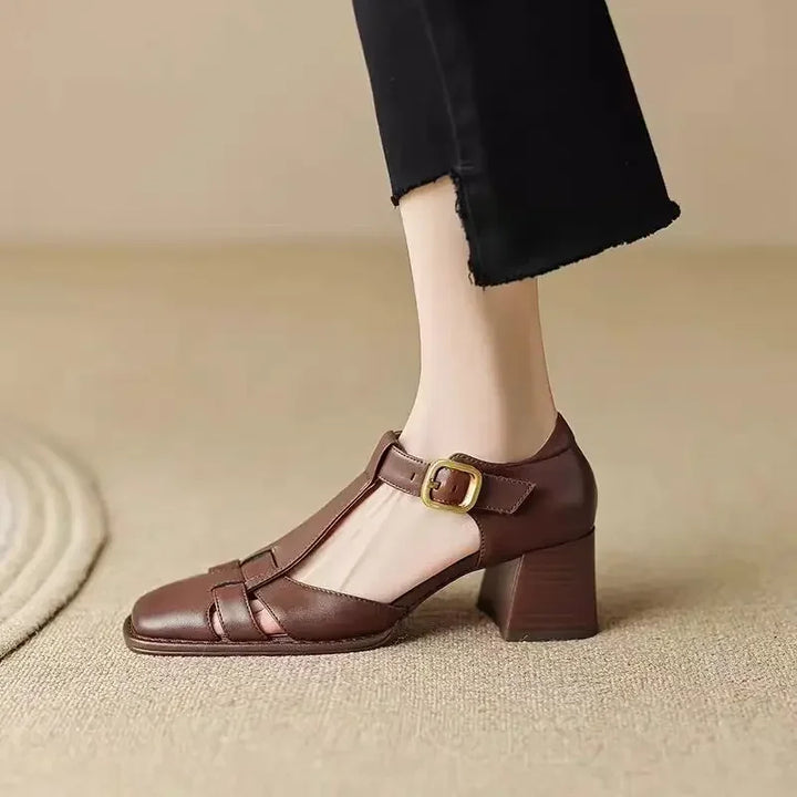 Grace Block Heel Sandal
