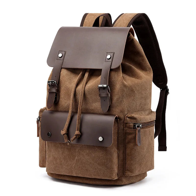Sterling Canvas & Leather Backpack