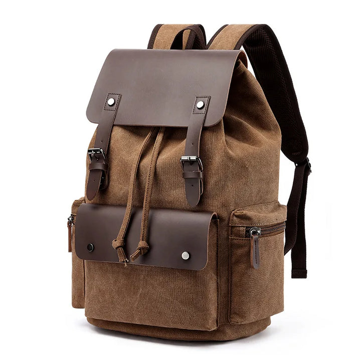Sterling Canvas & Leather Backpack