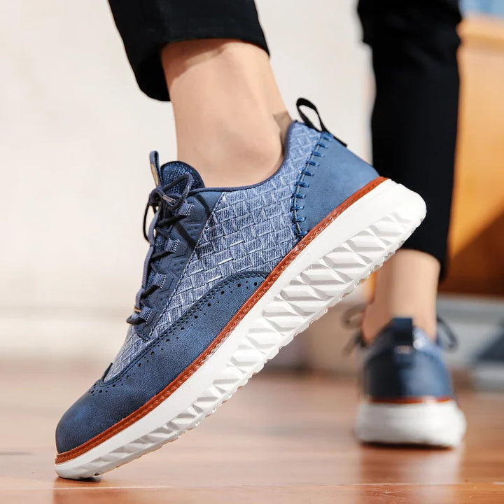 Casey Leather Brogue Sneakers