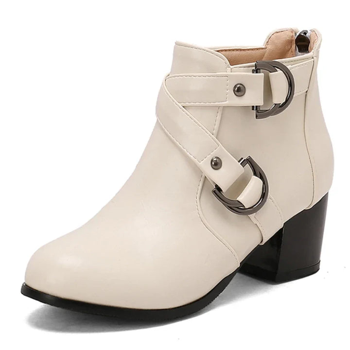 Stephanie Buckle Ankle Boot