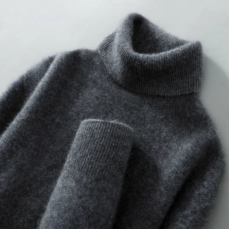 Nicole Tailored Wool Turtleneck