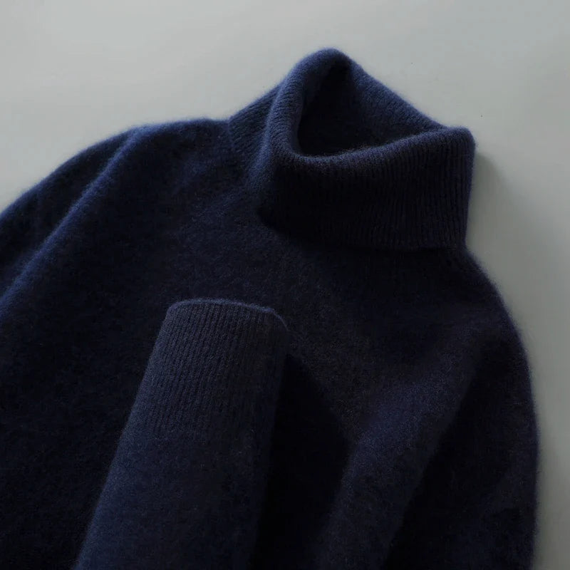 Nicole Tailored Wool Turtleneck