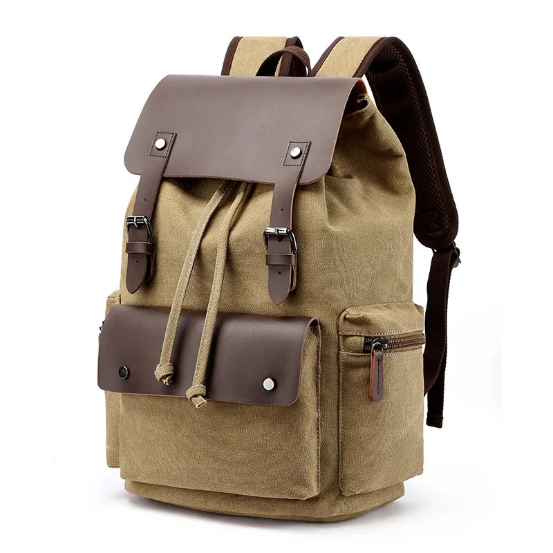 Sterling Canvas & Leather Backpack