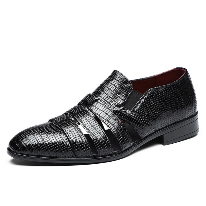 Rachel Cut Out Crocodile Loafer