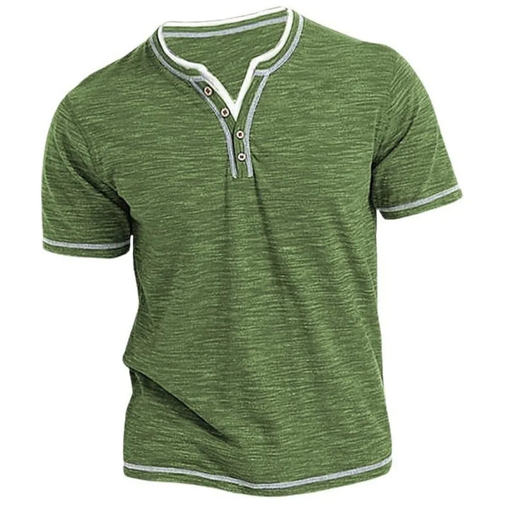 Jason Wash Short Sleeve Henley