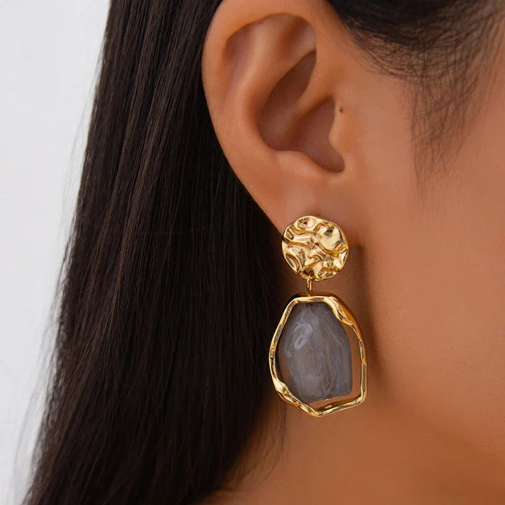 Velour Solis Drop Earrings