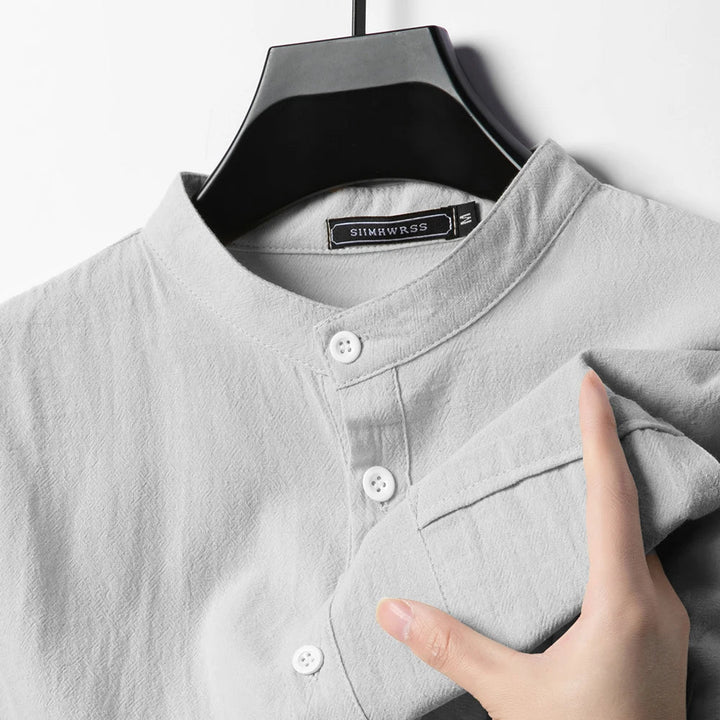 Devon Coastal Cotton-Linen Shirt