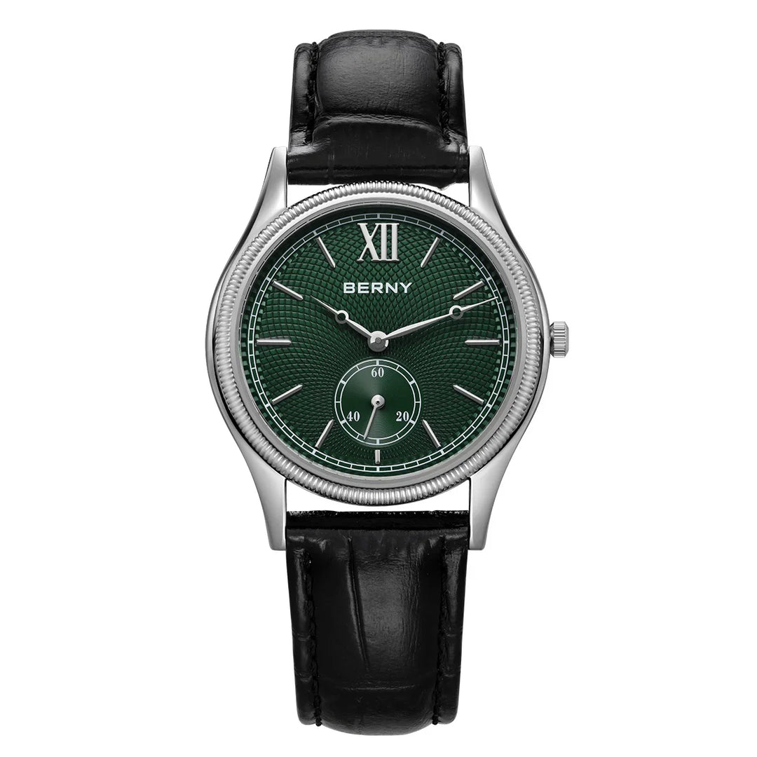Sterling Classic Leather Strap Watch, 38mm