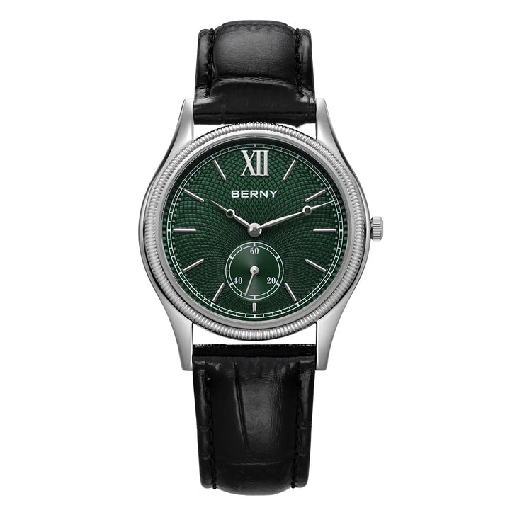 Sterling Classic Leather Strap Watch, 38mm
