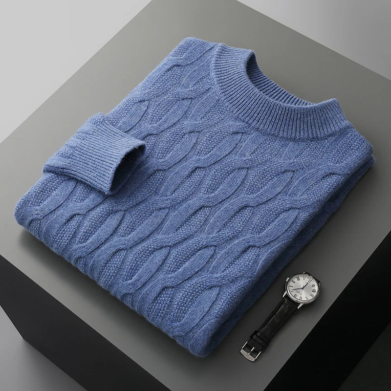 Whitney Cable Knit Wool Sweater
