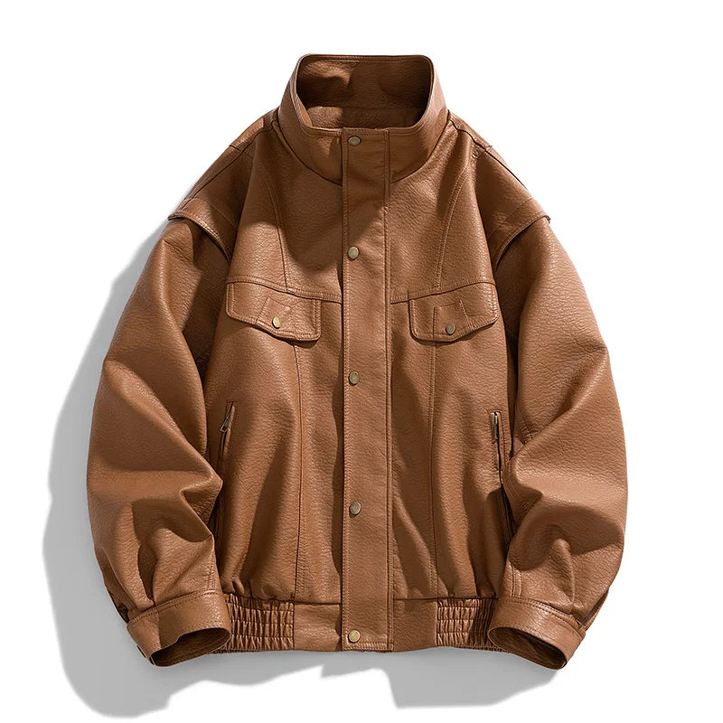 Brooke Leather Field Jacket