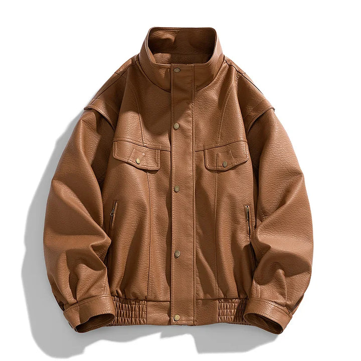 Brooke Leather Field Jacket