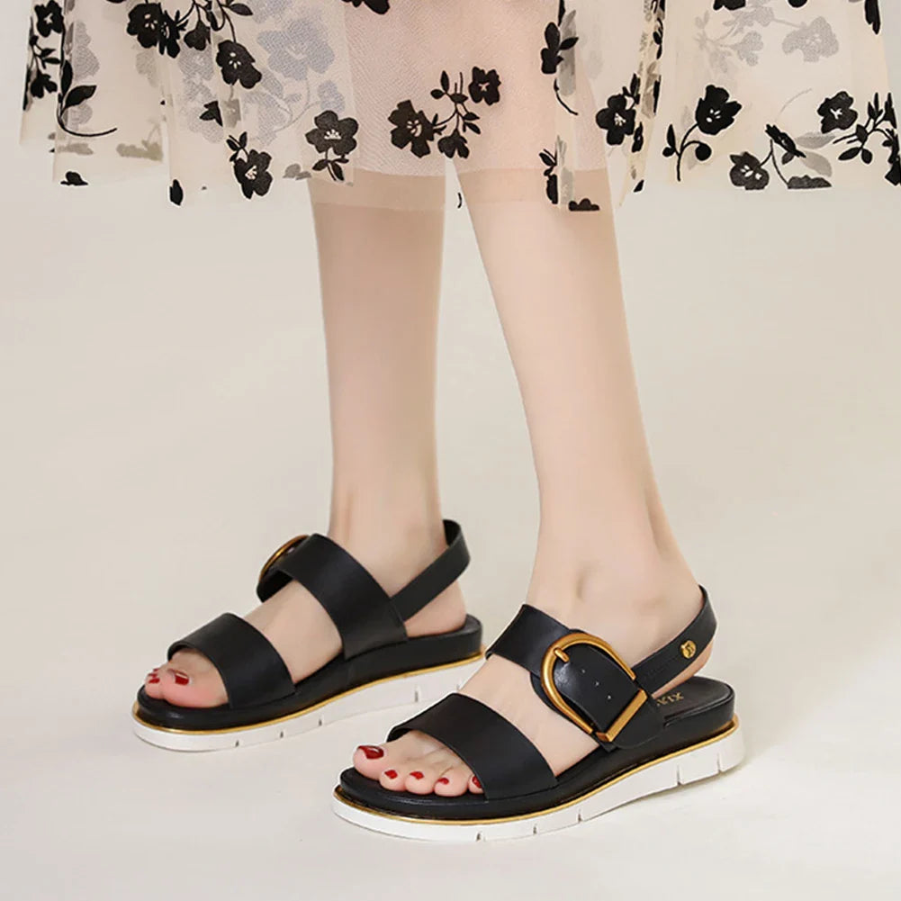 Valencia Slingback Low Platform Sandal