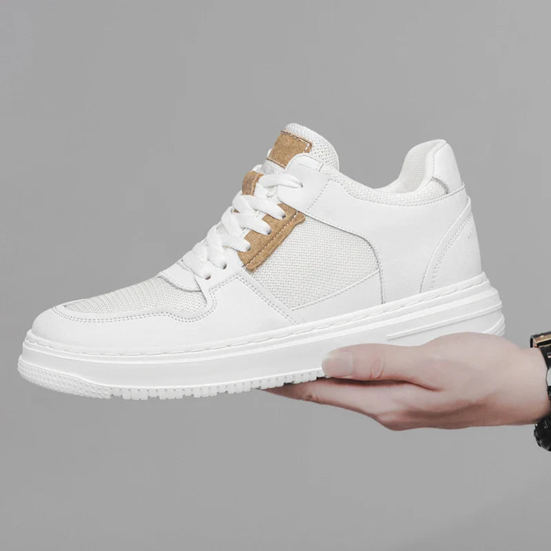Sterling Leather Mid Top Sneaker