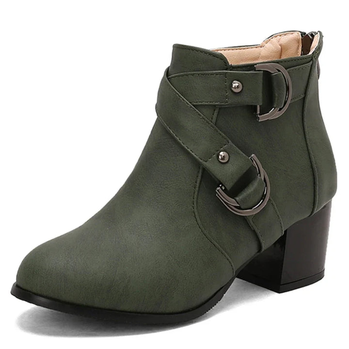 Stephanie Buckle Ankle Boot
