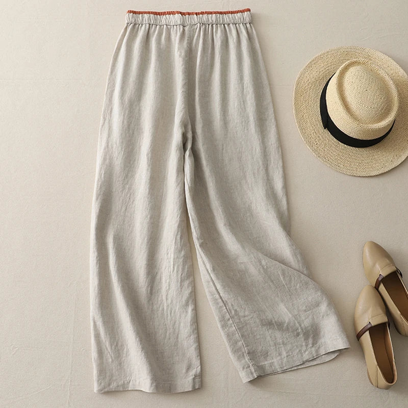Brittany Linen Blend Pant
