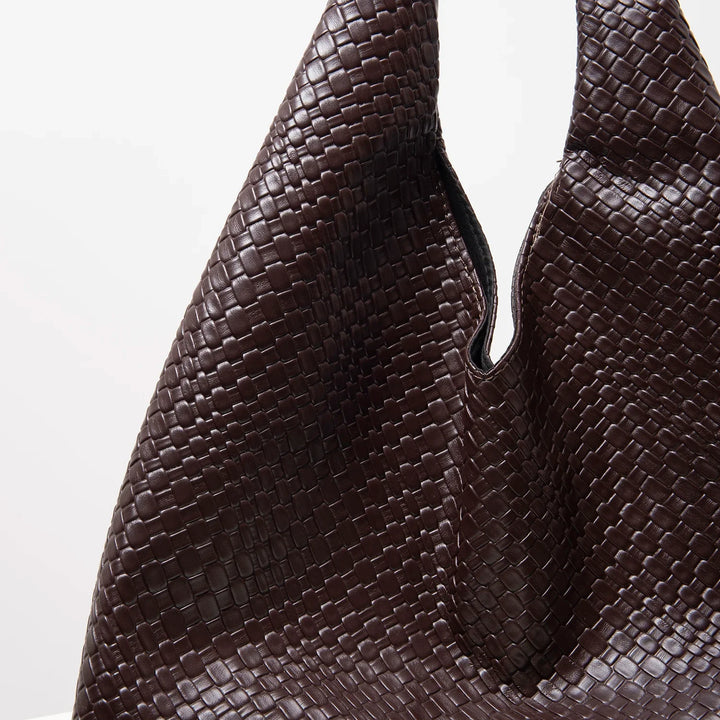 Courtney Woven Hobo Bag