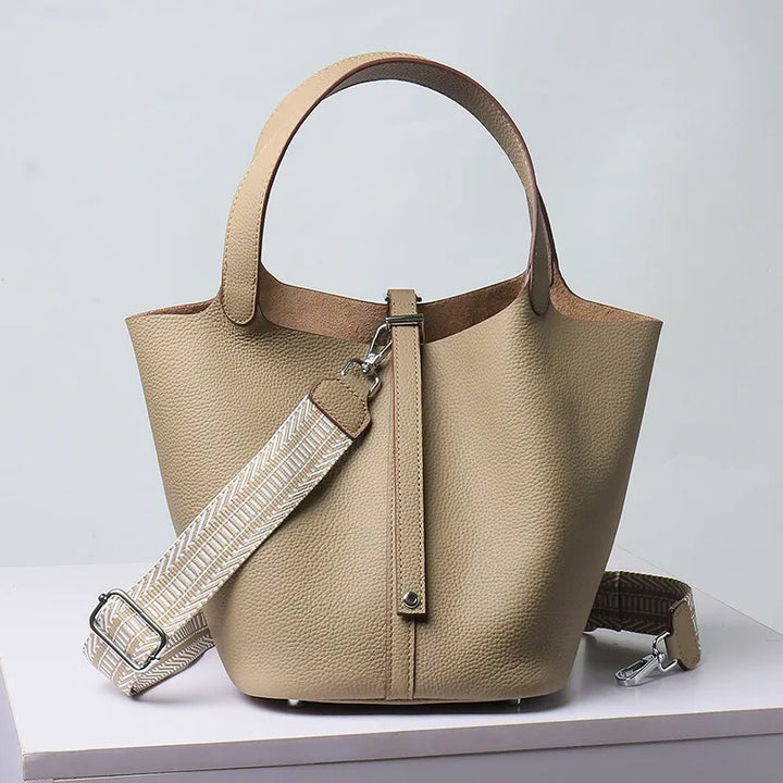 The Natalie Leather Tote Bag