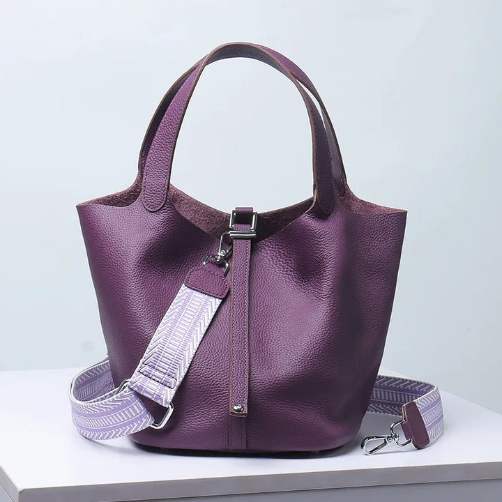 The Natalie Leather Tote Bag
