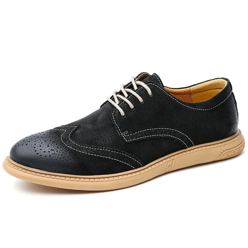 Brody Suede Wingtip Shoe