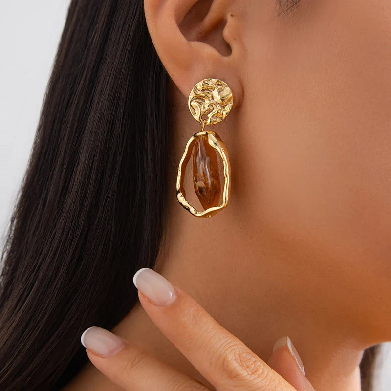 Velour Solis Drop Earrings