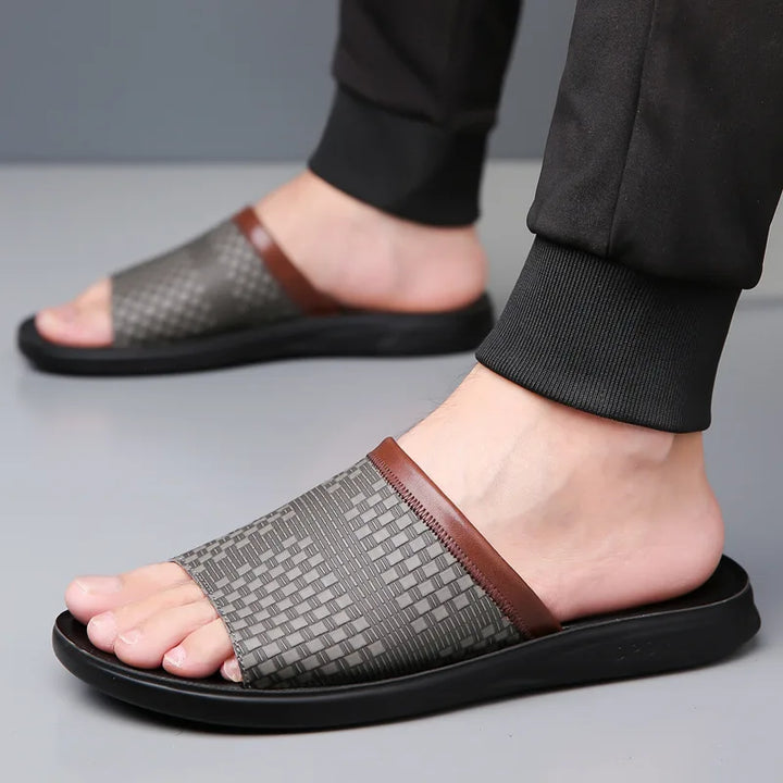 Valencia Leather Sandal