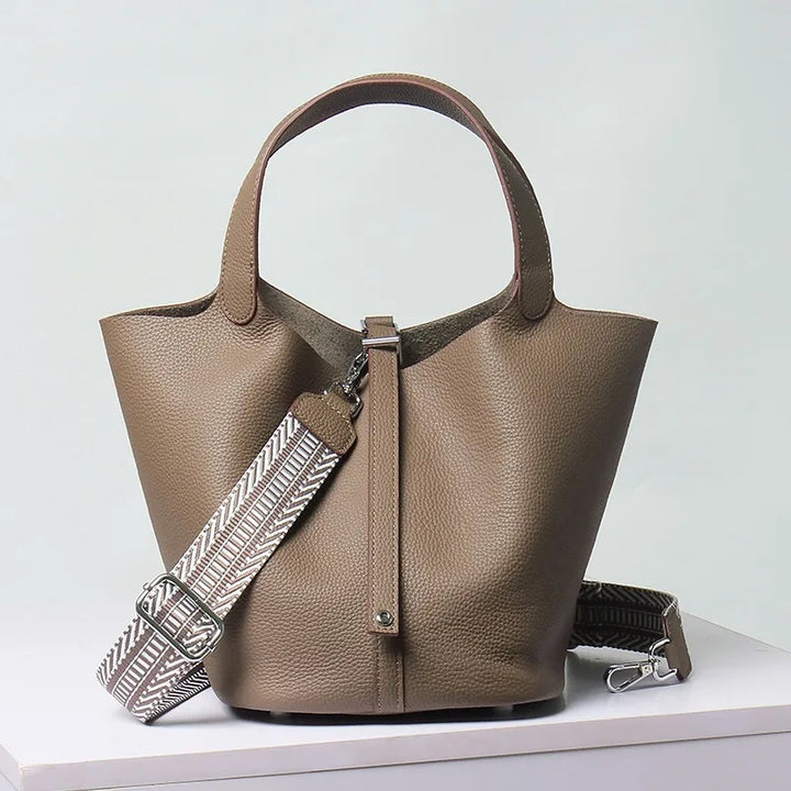 The Natalie Leather Tote Bag