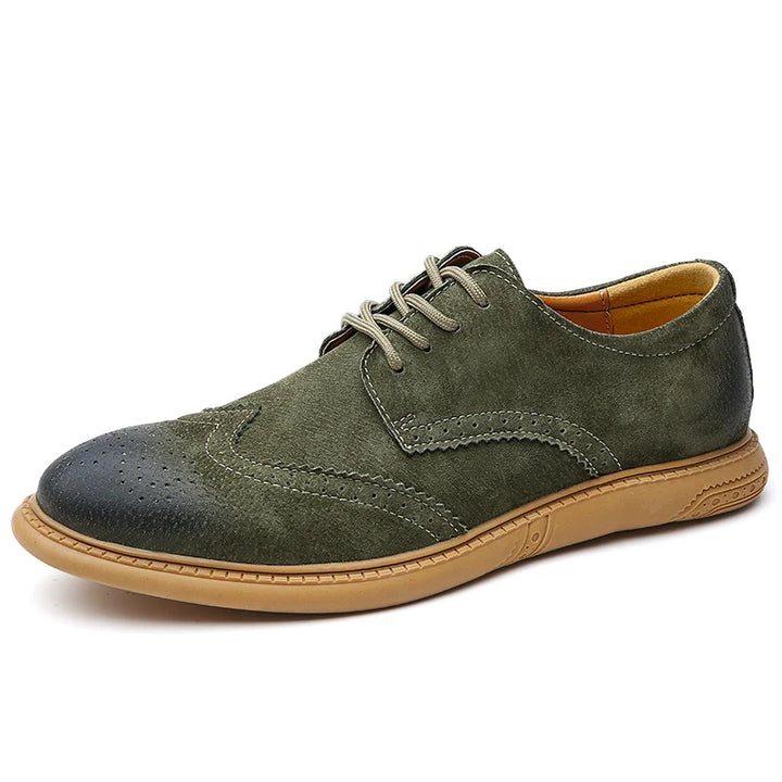 Brody Suede Wingtip Shoe